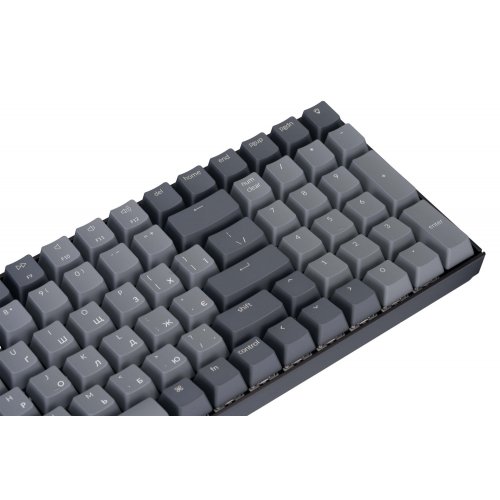 Клавіатура Keychron K4 100 Key White Led Gateron G PRO Red (K4A1_KEYCHRON) Black купити в Україні: Київ, Львів, Хмельницький, Тернопіль, Івано-Франківськ | Низька ціна, відгуки, характеристики від TELEMART фото