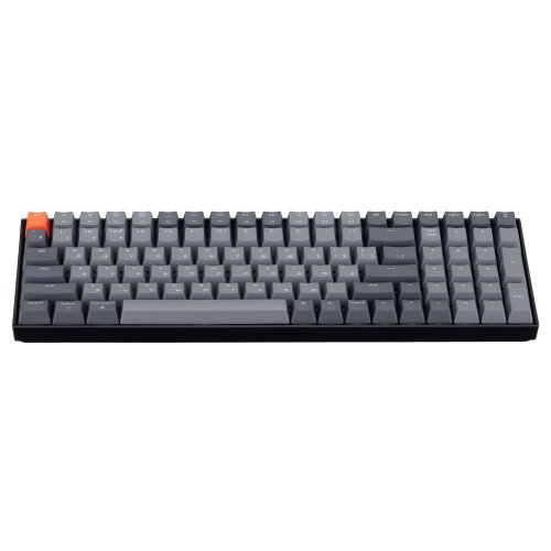 Купити Клавіатура Keychron K4 100 Key White Led Gateron G PRO Brown (K4A3_KEYCHRON) Black - ціна в Києві, Львові, Вінниці, Хмельницькому, Франківську, Україні | інтернет-магазин TELEMART.UA фото