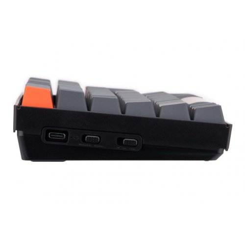 Клавіатура Keychron K4 100 Key RGB Gateron G PRO Brown (K4B3_KEYCHRON) Black купити в Україні: Київ, Львів, Хмельницький, Тернопіль, Івано-Франківськ | Низька ціна, відгуки, характеристики від TELEMART фото