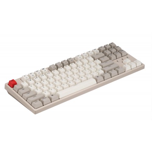 Клавиатура Keychron C1 87 Key Gateron G PRO Red (C1K1_KEYCHRON) Grey купить в Украине: Киев, Днепр, Харьков, Одесса  | Низкая цена, отзывы, характеристики от TELEMART фото