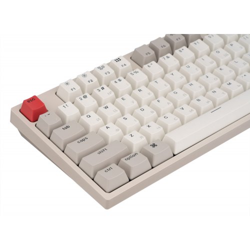 Клавиатура Keychron C1 87 Key Gateron G PRO Red (C1K1_KEYCHRON) Grey купить в Украине: Киев, Днепр, Харьков, Одесса  | Низкая цена, отзывы, характеристики от TELEMART фото