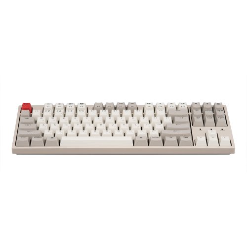 Клавіатура Keychron C1 87 Key Gateron G PRO Brown (C1K3_KEYCHRON) Grey купити в Україні: Київ, Львів, Хмельницький, Тернопіль, Івано-Франківськ | Низька ціна, відгуки, характеристики від TELEMART фото