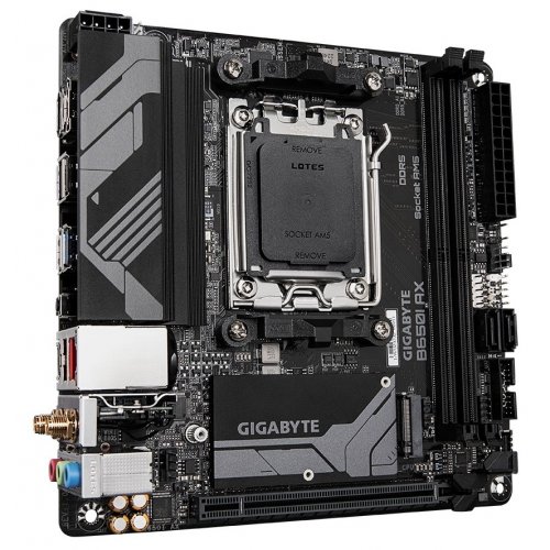 Photo Motherboard Gigabyte B650I AX (sAM5, AMD B650)