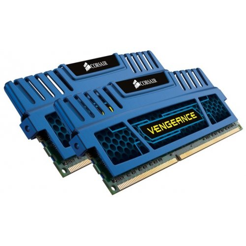 Продать ОЗУ Corsair DDR3 16GB (2x8GB) 1600Mhz Vengeance Blue (CMZ16GX3M2A1600C10B) по Trade-In интернет-магазине Телемарт - Киев, Днепр, Украина фото