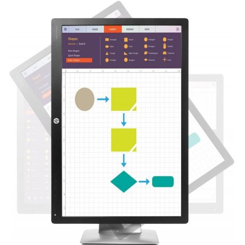 Продати Монітор HP 24 EliteDisplay E242 LED (M1P02AA) за Trade-In у інтернет-магазині Телемарт - Київ, Дніпро, Україна фото
