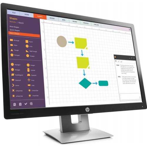 Продати Монітор HP 24 EliteDisplay E242 LED (M1P02AA) за Trade-In у інтернет-магазині Телемарт - Київ, Дніпро, Україна фото