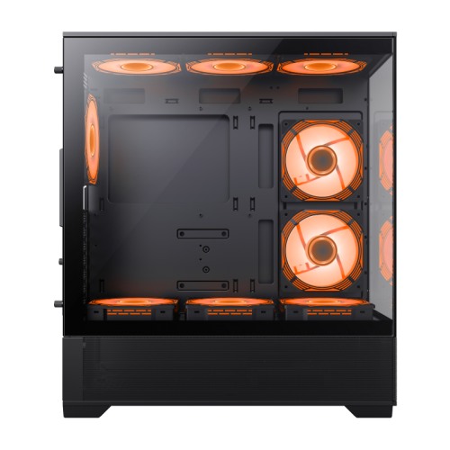 Photo GAMEMAX Vista A Tempered Glass without PSU Black