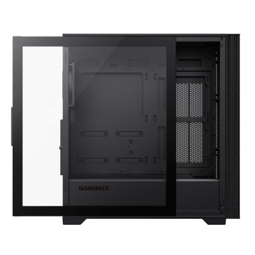Photo GAMEMAX Quest Mesh Tempered Glass without PSU Black