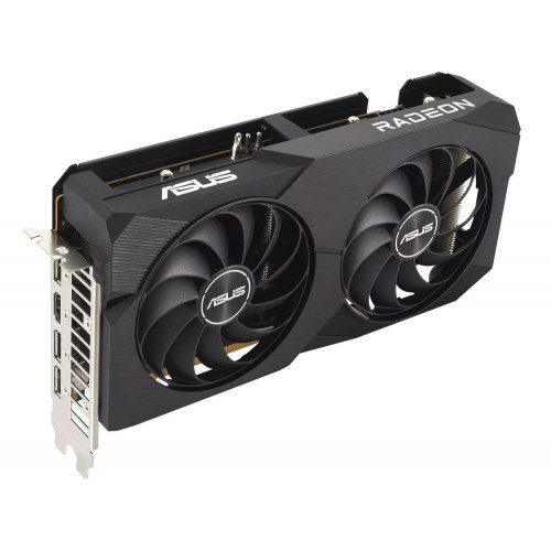 Відеокарта Asus Dual Radeon RX 6650 XT OC V2 8192MB (DUAL-RX6650XT-O8G-V2 FR) Factory Recertified купити з перевіркою сумісності: огляд, характеристики, ціна у Києві, Львові, Вінниці, Хмельницькому, Івано-Франківську, Україні | інтернет-магазин TELEMART.UA фото