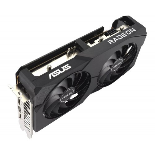 Відеокарта Asus Dual Radeon RX 6650 XT OC V2 8192MB (DUAL-RX6650XT-O8G-V2 FR) Factory Recertified купити з перевіркою сумісності: огляд, характеристики, ціна у Києві, Львові, Вінниці, Хмельницькому, Івано-Франківську, Україні | інтернет-магазин TELEMART.UA фото