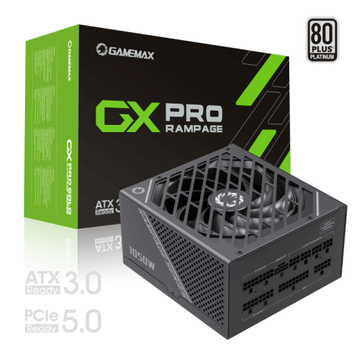 Фото Блок питания GAMEMAX GX-1050 PRO 1050W PCIE5 (GX-1050 PRO BK) Black