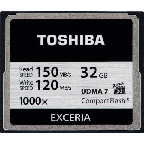Купить Карта памяти Toshiba Exceria CF UDMA 7 32GB 1000x (CF-032GTGI(8)) - цена в Харькове, Киеве, Днепре, Одессе
в интернет-магазине Telemart фото