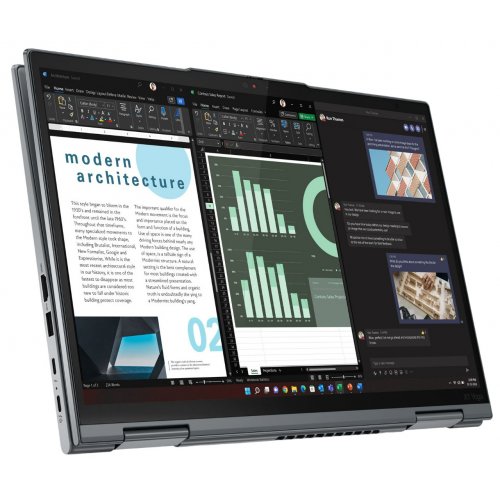 Продати Ноутбук Lenovo ThinkPad X1 Yoga Gen 8 (21HQ0058RA) Storm Grey за Trade-In у інтернет-магазині Телемарт - Київ, Дніпро, Україна фото