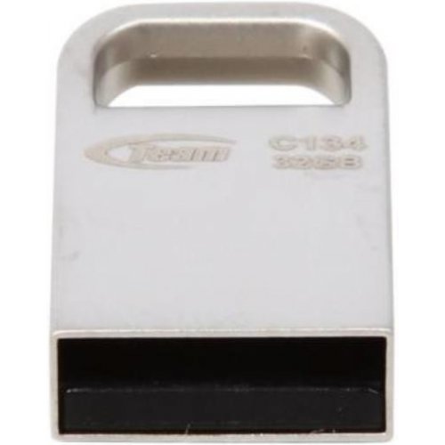 Купити Накопичувач Team C134 USB 2.0 32Gb Silver (TC13432GS01) - ціна в Києві, Львові, Вінниці, Хмельницькому, Франківську, Україні | інтернет-магазин TELEMART.UA фото