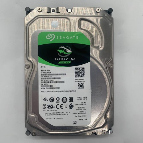 Фото Жорсткий диск Жорсткий диск Seagate BarraCuda 8TB 256MB 7200RPM 3.5