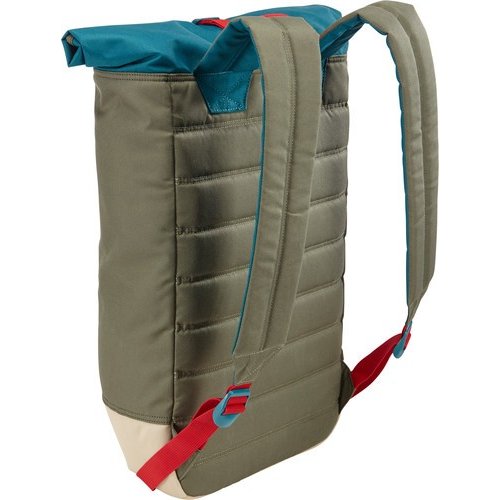 Рюкзак Case Logic Larimer Rolltop 15.6" (LAR114PTG) Petrol Green купити в Україні | Telemart фото