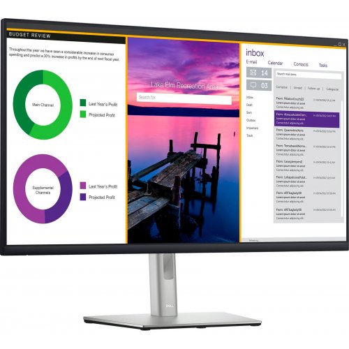 Продать Монитор Dell 31.5" P3223QE (210-BEQZ-EC) Silver по Trade-In интернет-магазине Телемарт - Киев, Днепр, Украина фото