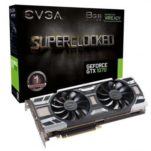 Продать Видеокарта EVGA GeForce GTX 1070 Gaming ACX 8192MB (08G-P4-6173-KR) по Trade-In интернет-магазине Телемарт - Киев, Днепр, Украина фото