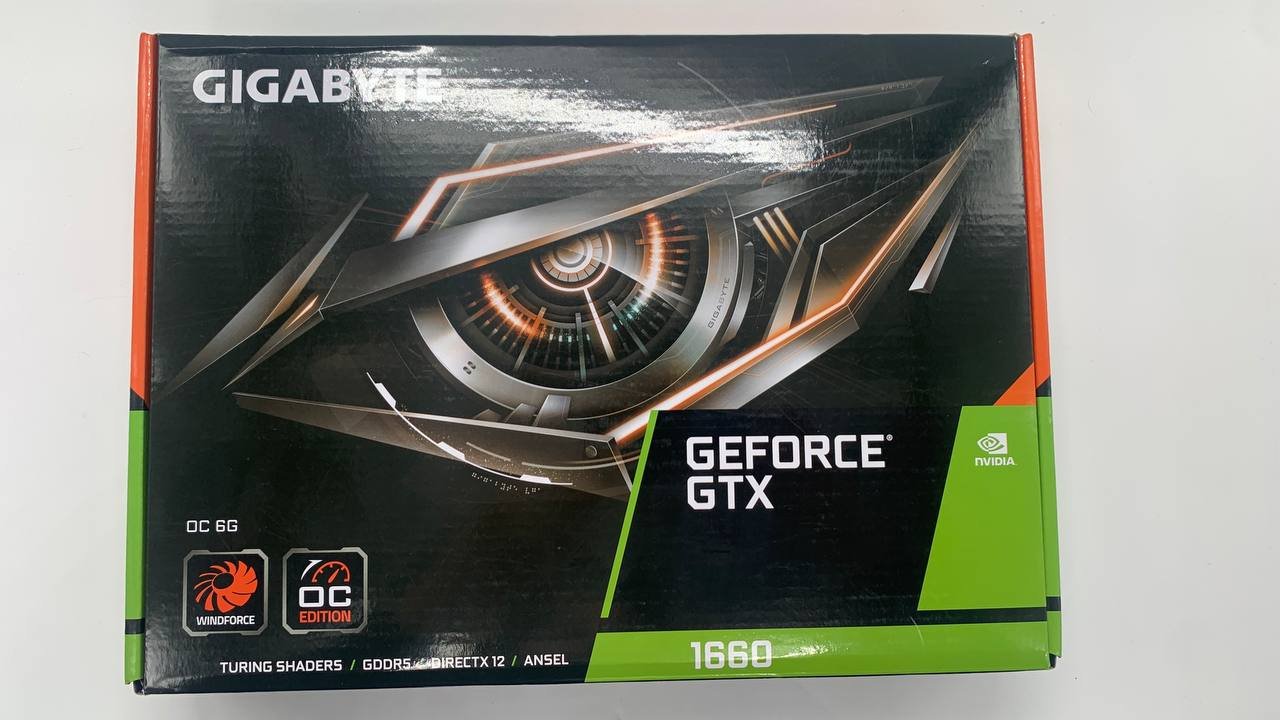 відеокарта Gigabyte GeForce GTX 1660 OC 6144MB (GV-N1660OC-6GD