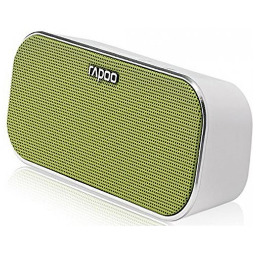 Купить Акустическая система Rapoo Bluetooth Portable NFC Speaker A500 Green - цена в Харькове, Киеве, Днепре, Одессе
в интернет-магазине Telemart фото
