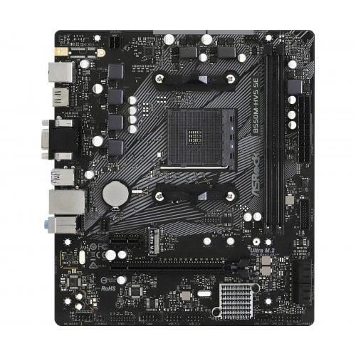 Photo Motherboard AsRock B550M-HVS SE (sAM4, AMD B550)