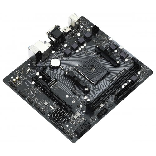 Photo Motherboard AsRock B550M-HVS SE (sAM4, AMD B550)