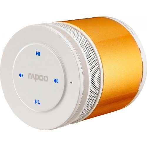 Купить Акустическая система Rapoo Bluetooth Mini Speaker A3060 Orange - цена в Харькове, Киеве, Днепре, Одессе
в интернет-магазине Telemart фото