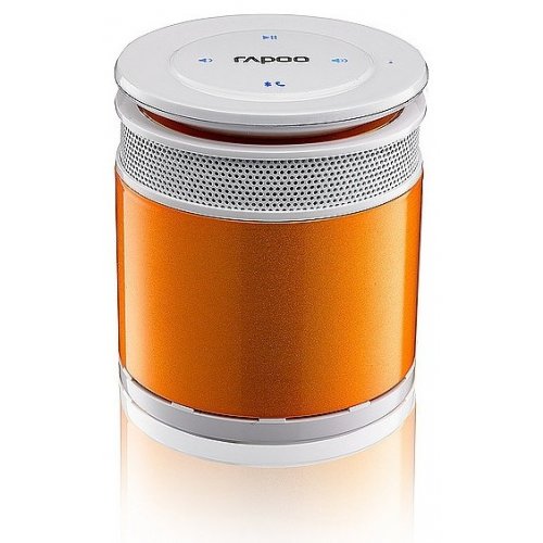 Купить Акустическая система Rapoo Bluetooth Mini Speaker A3060 Orange - цена в Харькове, Киеве, Днепре, Одессе
в интернет-магазине Telemart фото