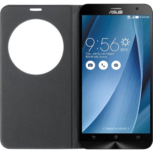 Чохол Чехол Asus View Flip Cover Deluxe для ZenFone 2 ZE551ML Black купити в Україні | Telemart фото