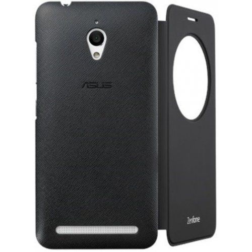 Чохол Чехол Asus View Flip Cover для ZenFone Go ZC500TG Black купити в Україні | Telemart фото