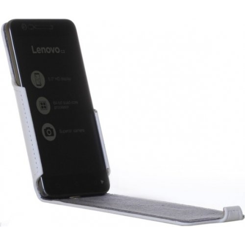 Купити Чохол Чехол RED POINT Flip для Lenovo Vibe C2 White - ціна в Києві, Львові, Вінниці, Хмельницькому, Франківську, Україні | інтернет-магазин TELEMART.UA фото