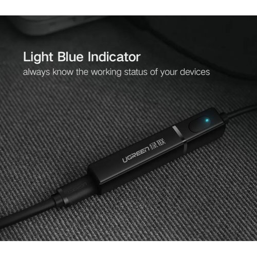 Купити Bluetooth адаптер Ugreen CM107 Bluetooth 5.0 TV (40761) Black - ціна в Києві, Львові, Вінниці, Хмельницькому, Франківську, Україні | інтернет-магазин TELEMART.UA фото