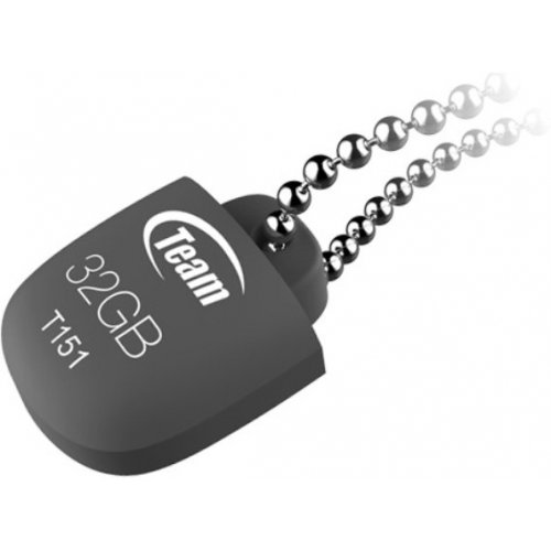Купити Накопичувач Team T151 32GB USB 2.0 Grey (TT15132GC01) - ціна в Києві, Львові, Вінниці, Хмельницькому, Франківську, Україні | інтернет-магазин TELEMART.UA фото