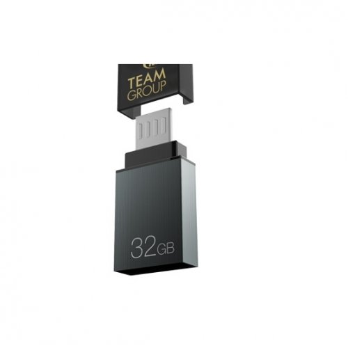 Купить Накопитель Team M151 OTG 32GB USB 2.0 Gray (TM15132GC01) - цена в Харькове, Киеве, Днепре, Одессе
в интернет-магазине Telemart фото