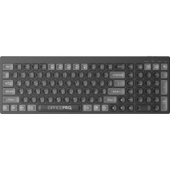 Клавіатура OfficePro SK985 Wireless Black