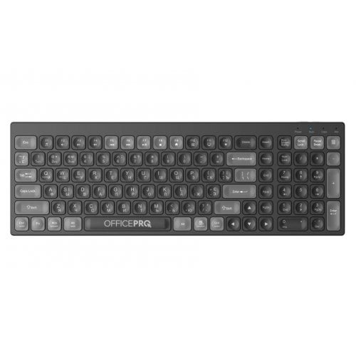 Photo Keyboard OfficePro SK985 Wireless Black