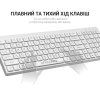 Фото Клавіатура OfficePro SK985 Wireless White