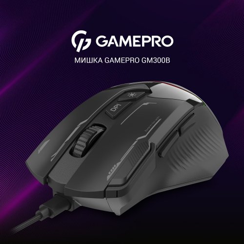 Photo Mouse GamePro GM300 USB Black
