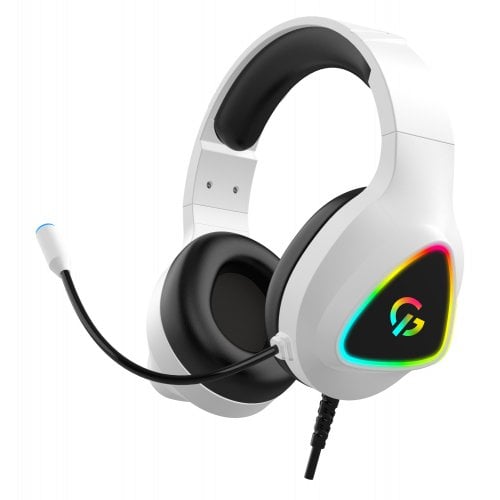 Купить Наушники GamePro HS615 RGB White - цена в Харькове, Киеве, Днепре, Одессе
в интернет-магазине Telemart фото