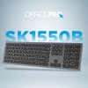 Фото Клавіатура OfficePro SK1550 Wireless Black