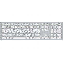 Клавіатура OfficePro SK1550 Wireless White