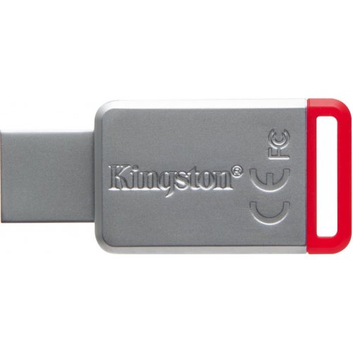 Купить Накопитель Kingston DataTraveler 50 32GB USB 3.1 Red (DT50/32GB) - цена в Харькове, Киеве, Днепре, Одессе
в интернет-магазине Telemart фото