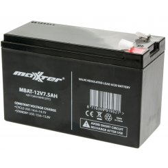 Аккумуляторная батарея Maxxter 12V 7.5Ah (MBAT-12V7.5AH)