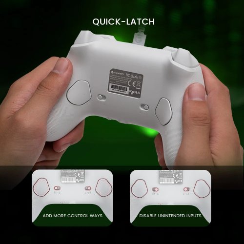 Купити Ігровий маніпулятор Gamesir G7 SE Wired White - ціна в Києві, Львові, Вінниці, Хмельницькому, Франківську, Україні | інтернет-магазин TELEMART.UA фото