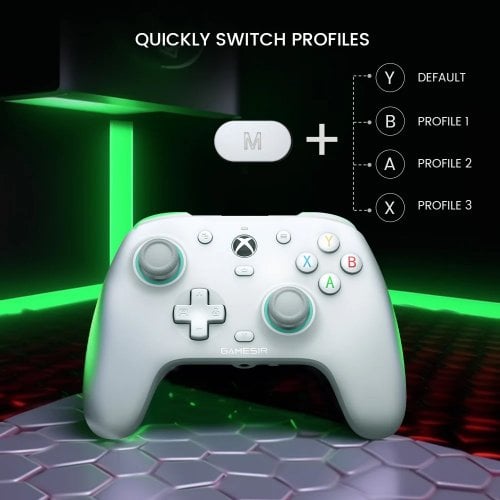 Купити Ігровий маніпулятор Gamesir G7 SE Wired White - ціна в Києві, Львові, Вінниці, Хмельницькому, Франківську, Україні | інтернет-магазин TELEMART.UA фото