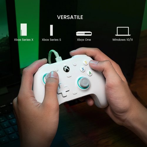 Купити Ігровий маніпулятор Gamesir G7 SE Wired White - ціна в Києві, Львові, Вінниці, Хмельницькому, Франківську, Україні | інтернет-магазин TELEMART.UA фото