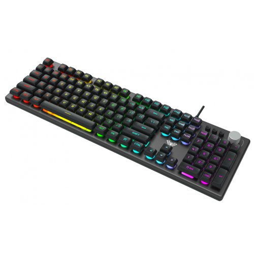 Photo Keyboard AULA F2028 RGB USB (6948391240015) Black