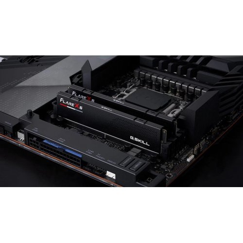 Photo RAM G.Skill DDR5 64GB (2x32GB) 6000Mhz Flare X5 Black (F5-6000J3040G32GX2-FX5)