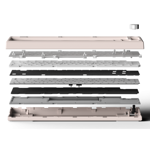 Купить Основание для клавиатуры FL ESPORTS DIY-barebone MK750 Wireless (MK750-9357) Black Transparent - цена в Харькове, Киеве, Днепре, Одессе
в интернет-магазине Telemart фото