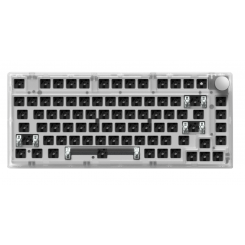Основание для клавиатуры FL ESPORTS DIY-barebone MK750 Wireless (MK750-5880) White Transparent